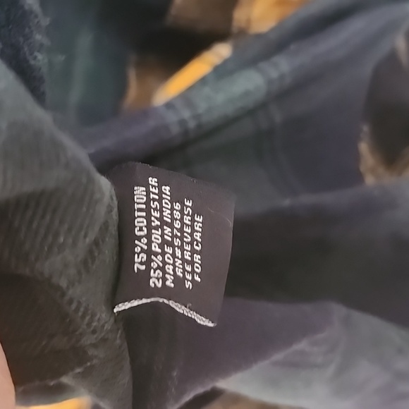 New Look Women's Mismatch Flannel Button Down Top NWT Size 3X - Picture 10 of 11